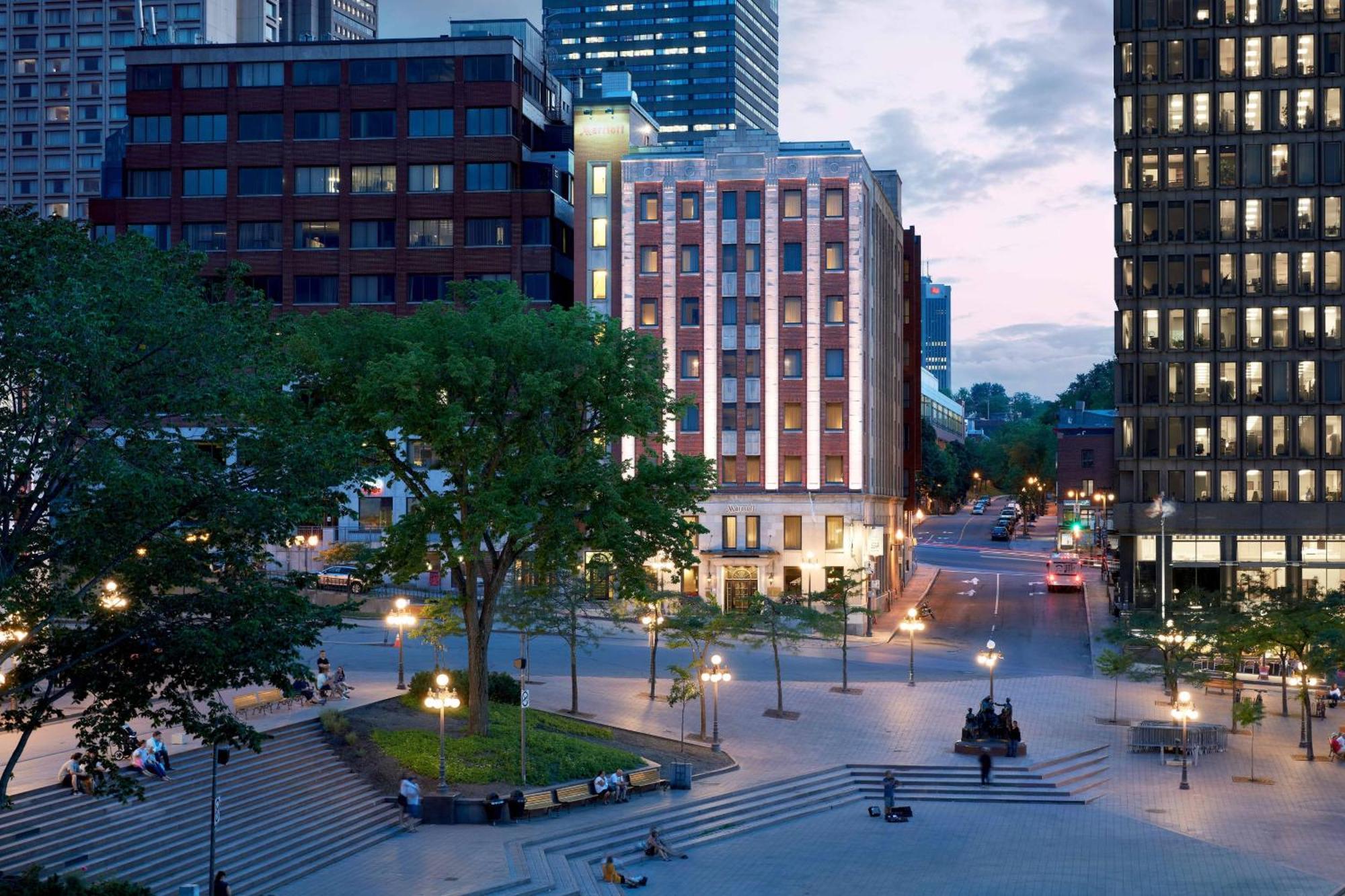 Marriott Quebec City Downtown Hotell Eksteriør bilde